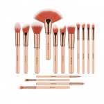 BS-Mall wooden Make up Brush Set 15 pcs