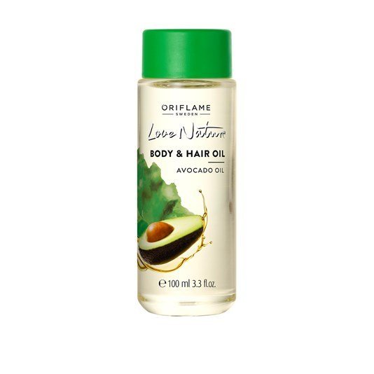 34098 1 <h3 class="a-spacing-mini"></h3> <p class="a-spacing-base">Love Nature Body and Hair Oil Avocado helps to moisturise, nourish and soften both skin and hair. A little bit gives a lot of pampering for your body. A small amount massaged onto your body can help keep your skin hydrated, conditioned and feeling smooth. Love Nature Body and Hair Oil Avocado Oil will cover the strands of your hair helping to give it a healthy looking shine.</p>
