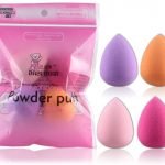 4 Pcs/Set Mini Drop Gourd Makeup Sponge Puff