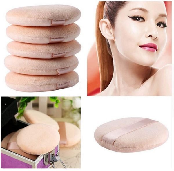 61xTWNb 2dL. AC SL1001 1 Blending Sponge for Liquid Cream and Powder <span class="a-list-item">EXQUISITE MATERIAL: Round makeup powder puff is made from high-quality non-latex flocking material, elastic, soft and durable, breathable and light, do not absorb powder.</span>