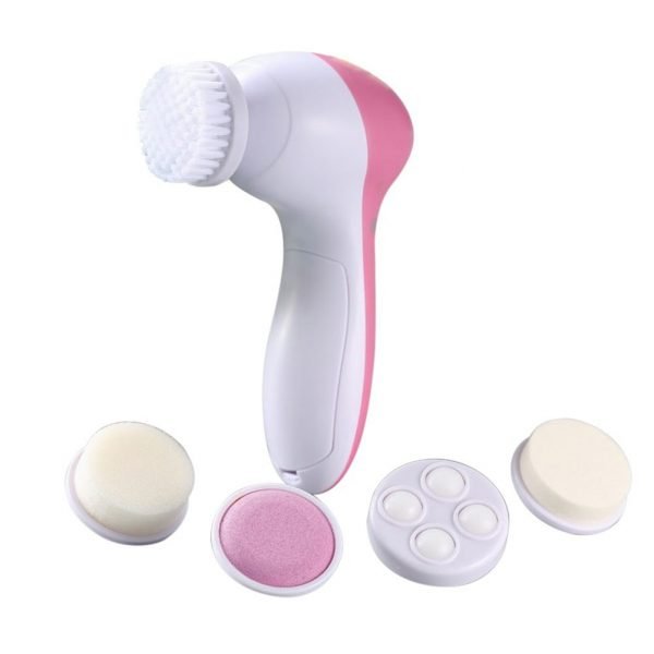 FRCOLOR ELECTRIC FACIAL CLEANSING BRUSH SKIN CARE ELECTRICAL BEAUTY DEVICE SPA BRUSH SKINCARE MASSAGE 5 IN 1 1
