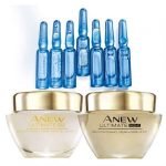 AVON ANEW ULTIMATE DAY & NIGHT CREAM WITH PLUMPING SHOTS