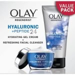 OLAY REGENERIST HYALURONIC + PEPTIDE 24 DUO PACK