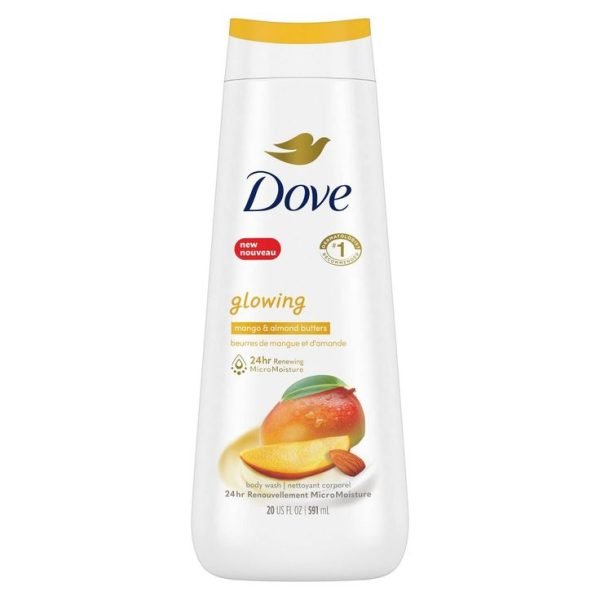 Dove Glowing Body Wash Mango Almond Butters 20 fl oz