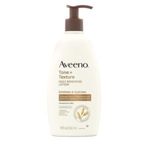 AVEENO Tone + Texture Daily Renewing Body Lotion 18FL OZ