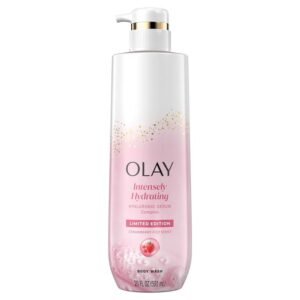 OLAY Intensely Hydrating Hyaluronic serum Strawberry Fizz Scent